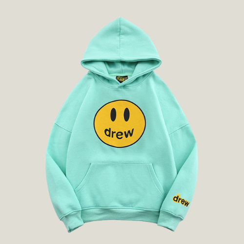 Drew Hoodie in Mint Green