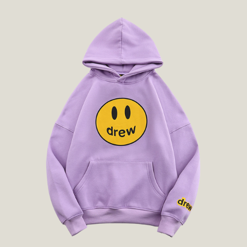 Drew Hoodie in Purple