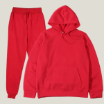 Matching Tracksuit Set Red