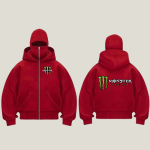 Monster Energy Hoodie Red
