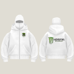 Monster Energy Hoodie White