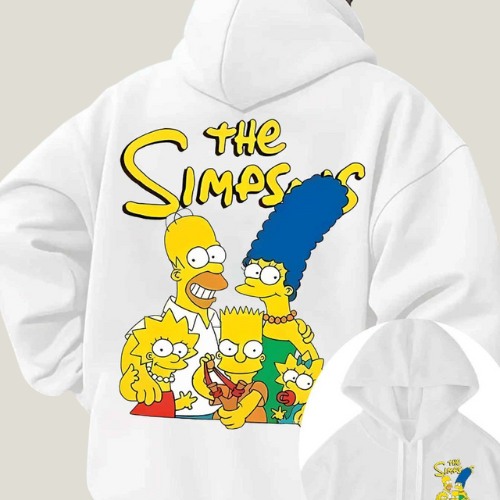 Simpsons Hoodie White