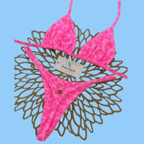 Hot Pink Micro String Bikini