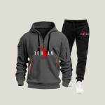 Jordan Tracksuit in Dark Grey and Black