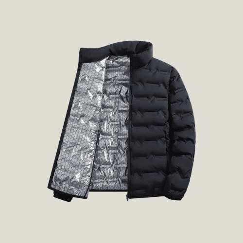 Man Hiking Down Jacket Black