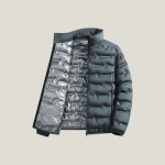 Man Hiking Down Jacket Silver Grey