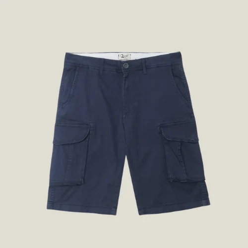 Mens Cargo Shorts Blue