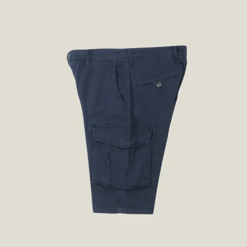Mens Cargo Shorts Blue
