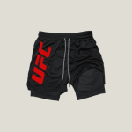 Venum UFC Fusion Fight Shorts All Black