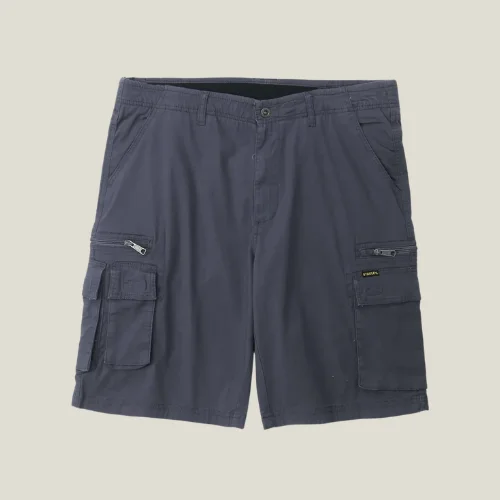 Mens Cargo Shorts Dark Grey