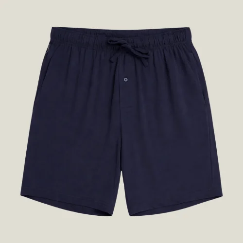 Mens Jersey Shorts Navy