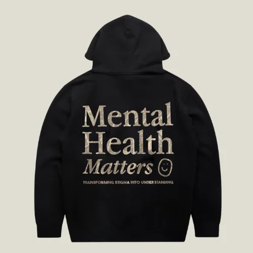 Mental Health Matters Hoodie - Black