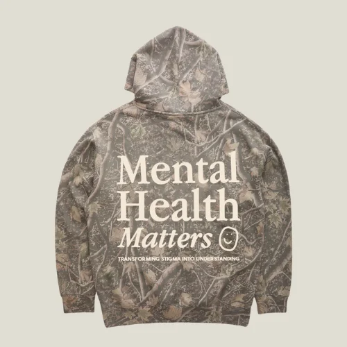Mental Health Matters Hoodie - Camo